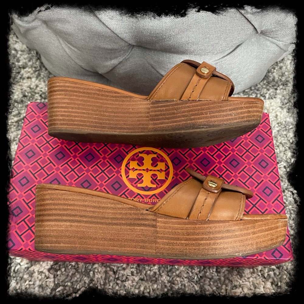 TORY BURCH wedge slide - Picture 6 of 9
